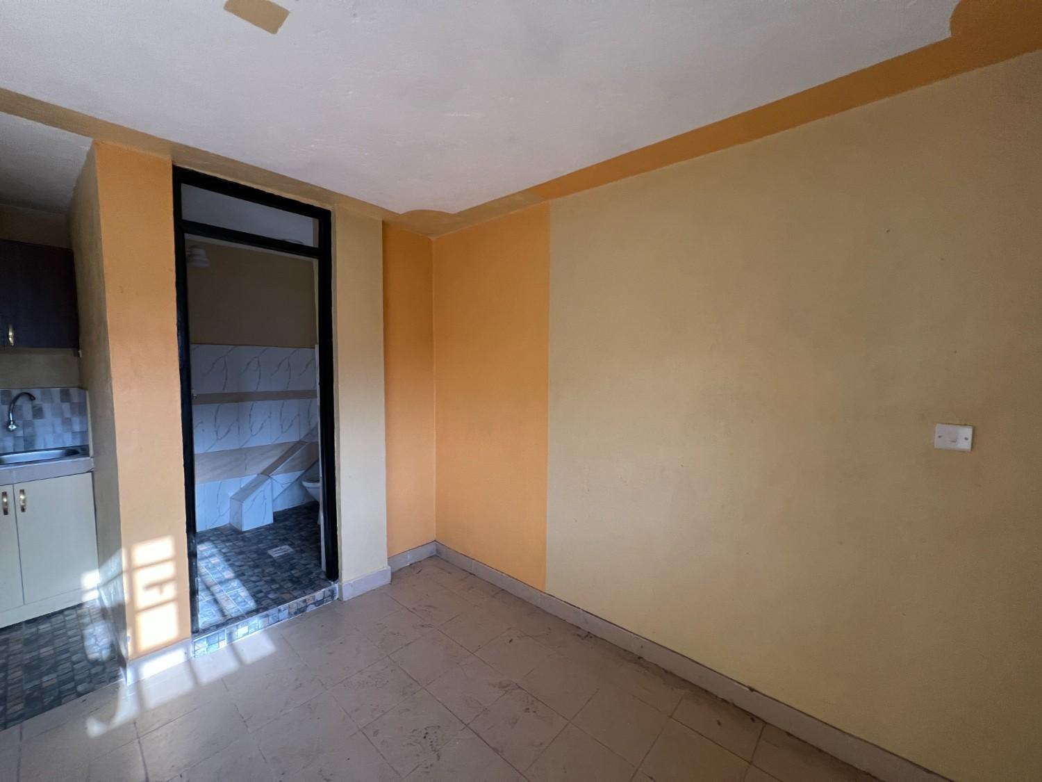Modern Bedsitter in Kasarani Mwiki near Road with Balcony and Parking