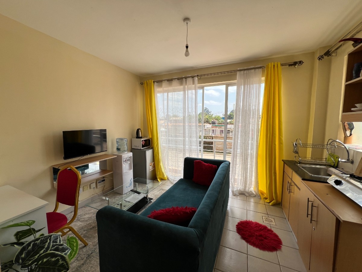 Modern Studio Airbnb at Racecourse Gardens, Ngong Road